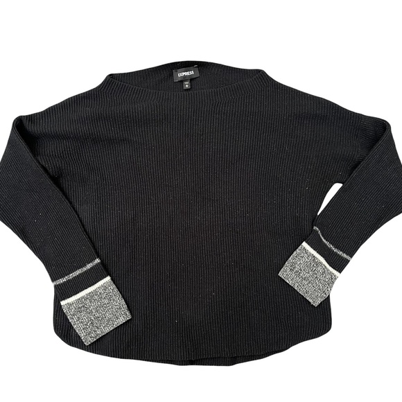 EXPRESS | black sweater - Picture 1 of 7